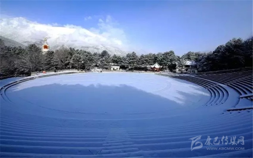 雪后跑馬山，不看就終身遺憾！