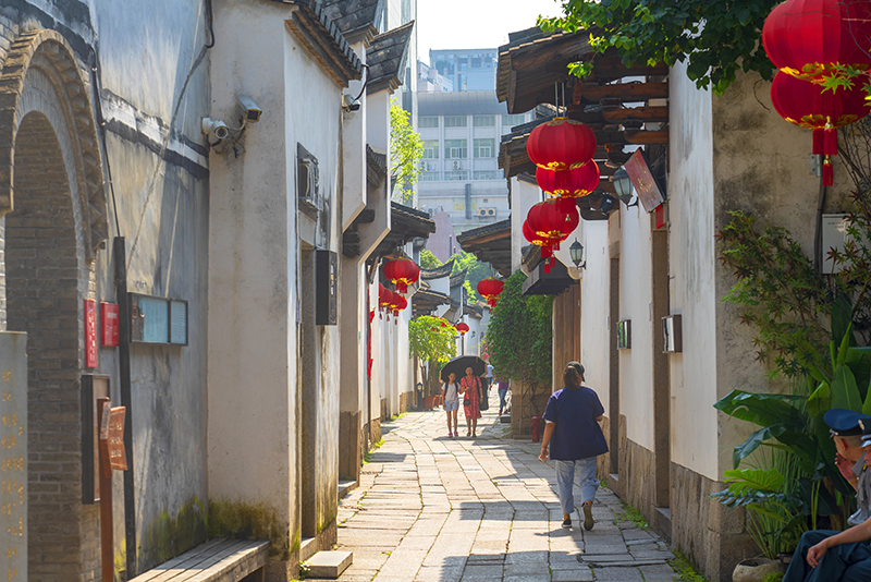 2019年6月28日，福州，三坊七巷風(fēng)光。